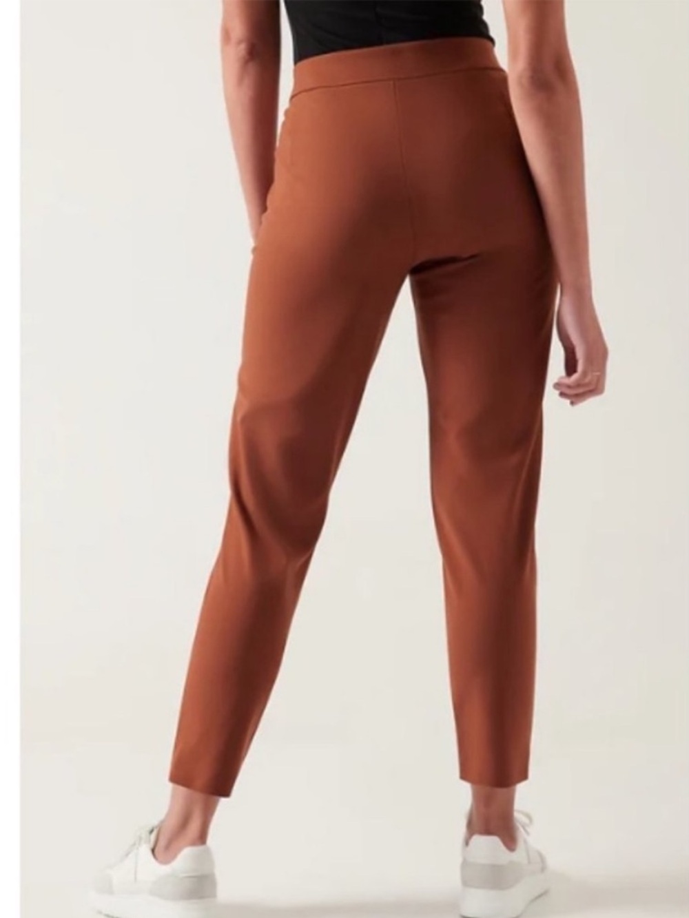 ATHLETA Stellar Skinny Trouser Pants Ancient Mahogany Rust Casual Women’s Size 4 - Picture 2 of 11